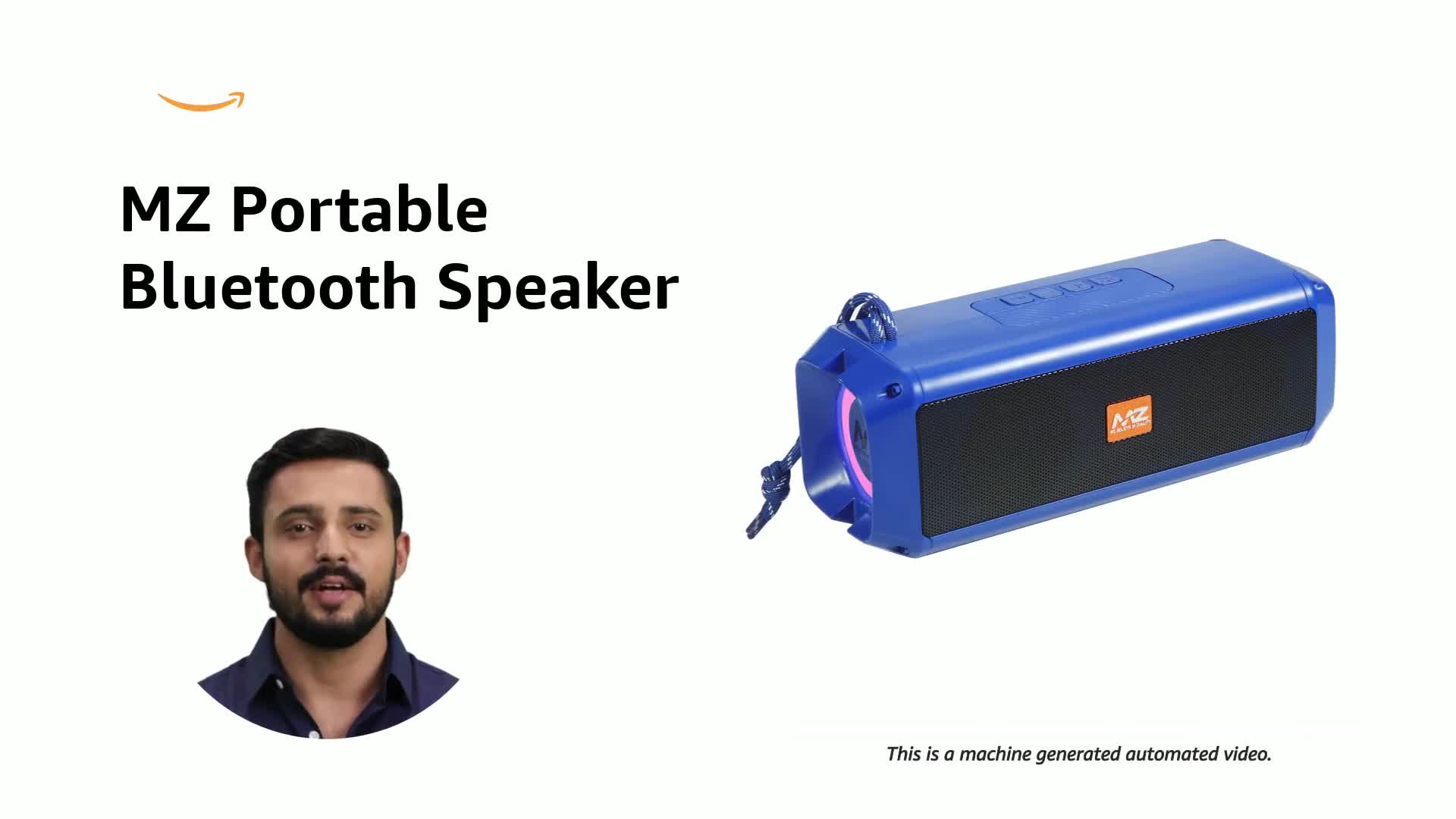 MZ M415SP (Portable Bluetooth Speaker) Dynamic Thunder Sound with